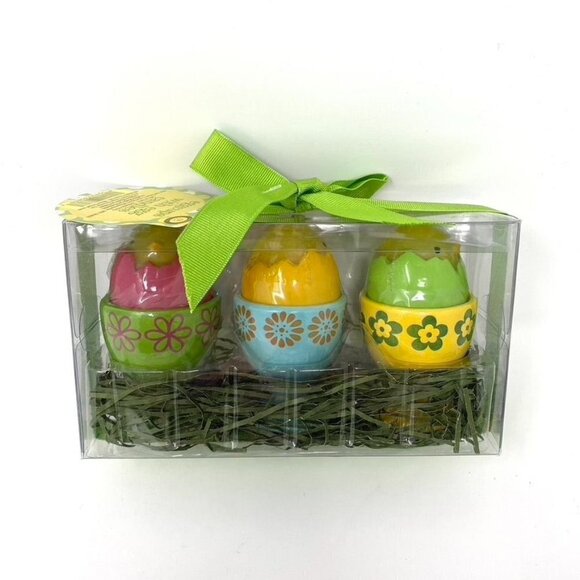 Target Easter Egg Cups Egg Chicks Candles Set Gift - Picture 1 of 4